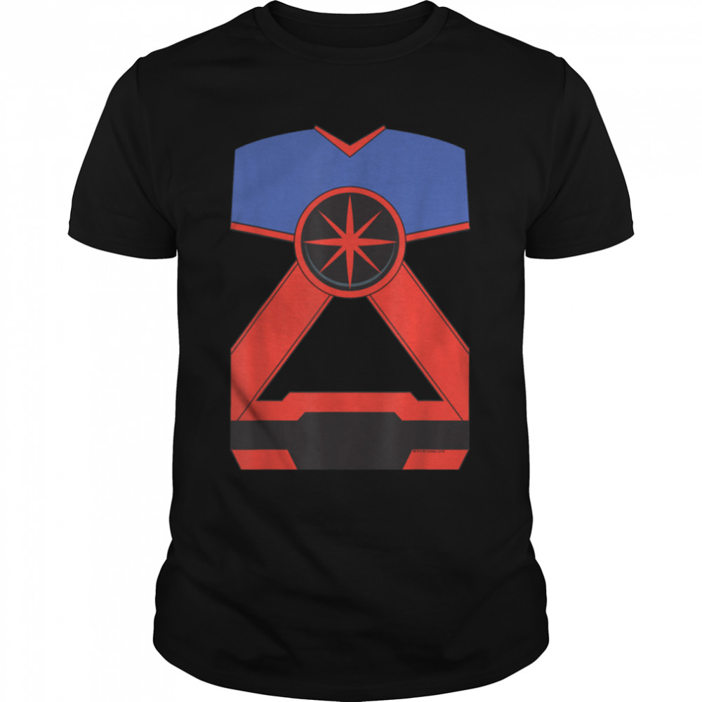 Justice League Martian Manhunter Uniform T-Shirt B07PCM82Q9