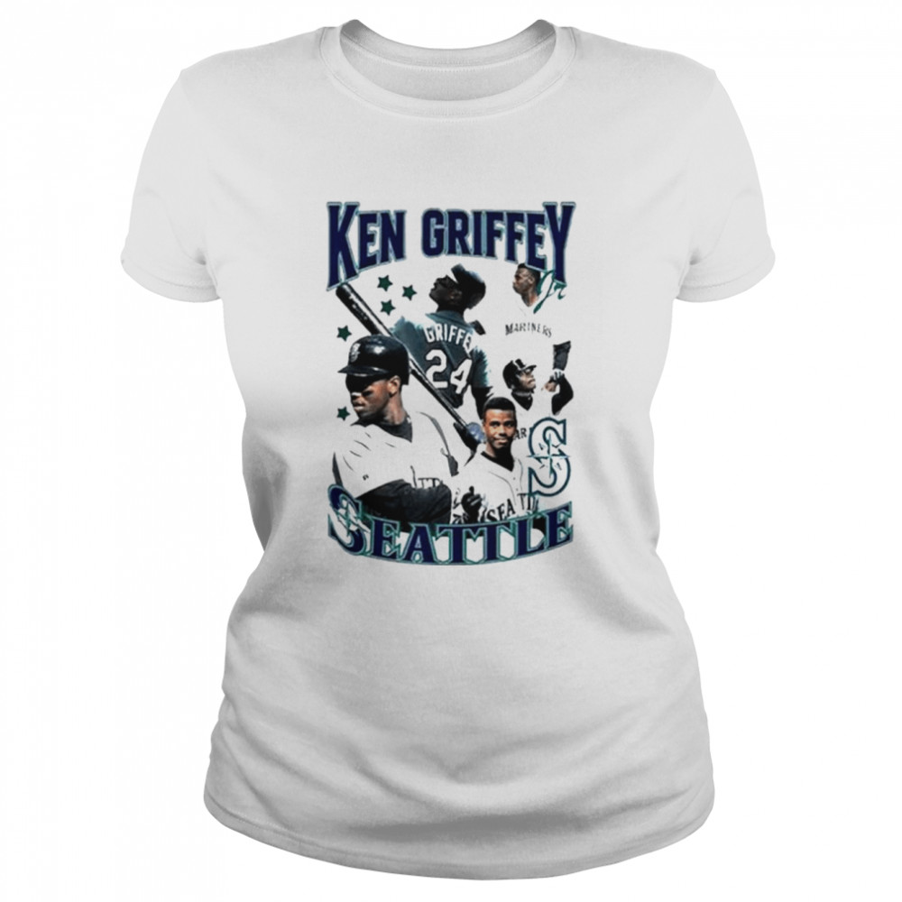 Ken Griffey Jr. Seattle Mariners Baseball Vintage shirt Classic Women's T-shirt