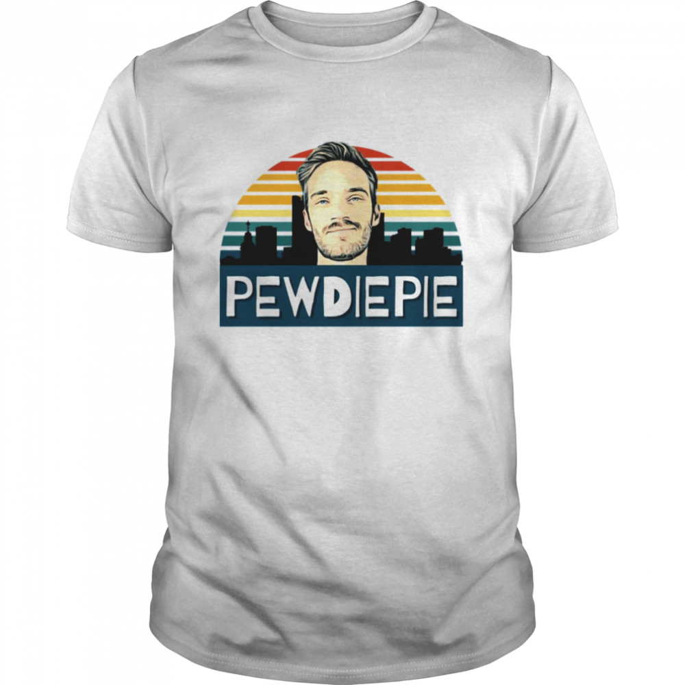 Retro The Youtube Legend Pewdiepie shirt