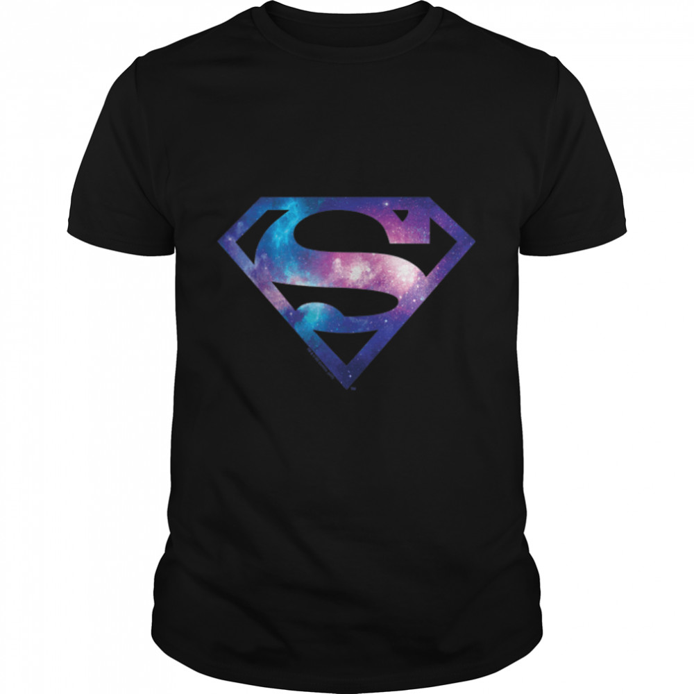 Superman Galaxy Shield T-Shirt B07KT5DWFF