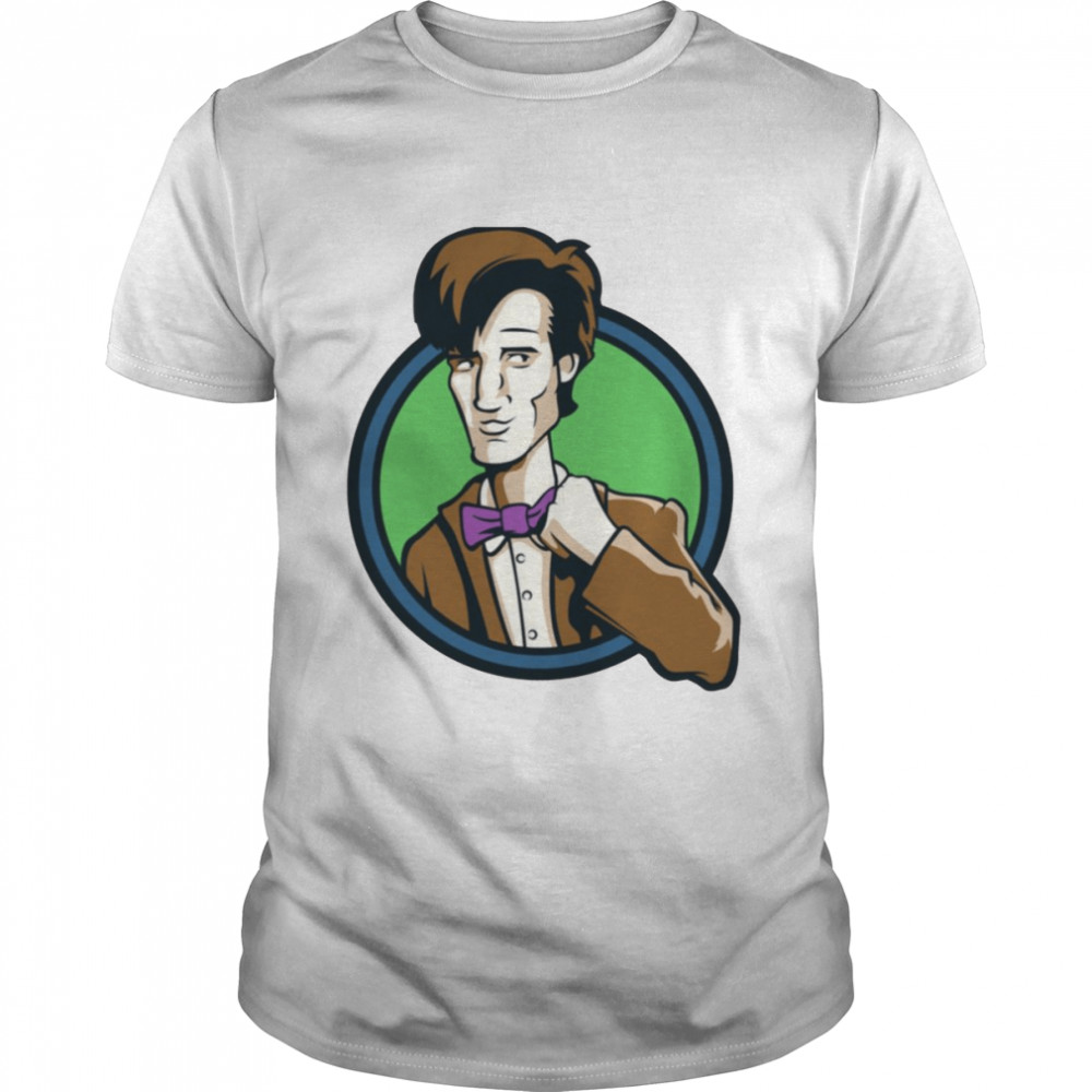 The 11th Doctor Time Travelers Series Matt Smith shirt