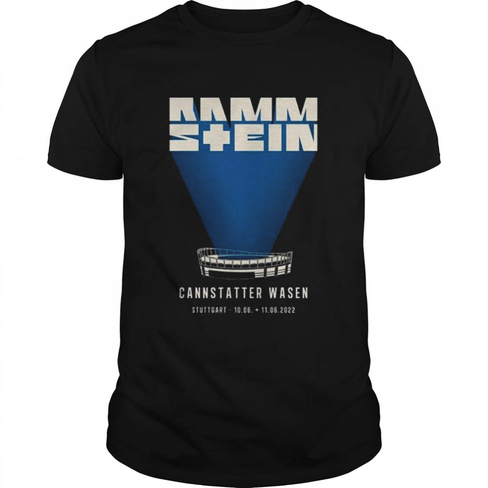 Rammstein Cannstatter Wasen Stuttgart 2022 Tour Shirt