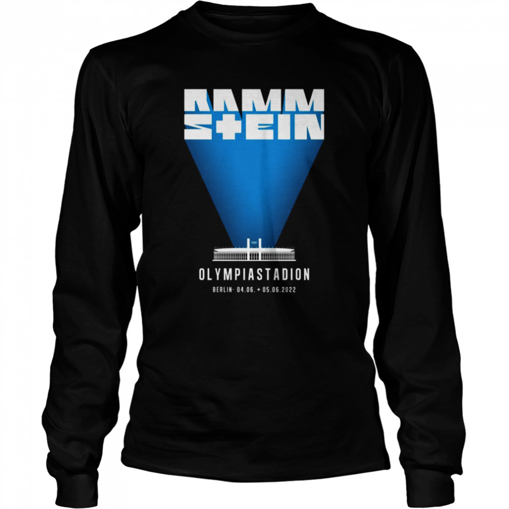 tour shirt rammstein 2022