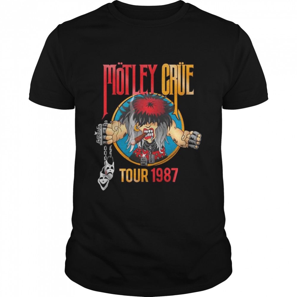 Replicated Motley Crue Tour 1987 shirt