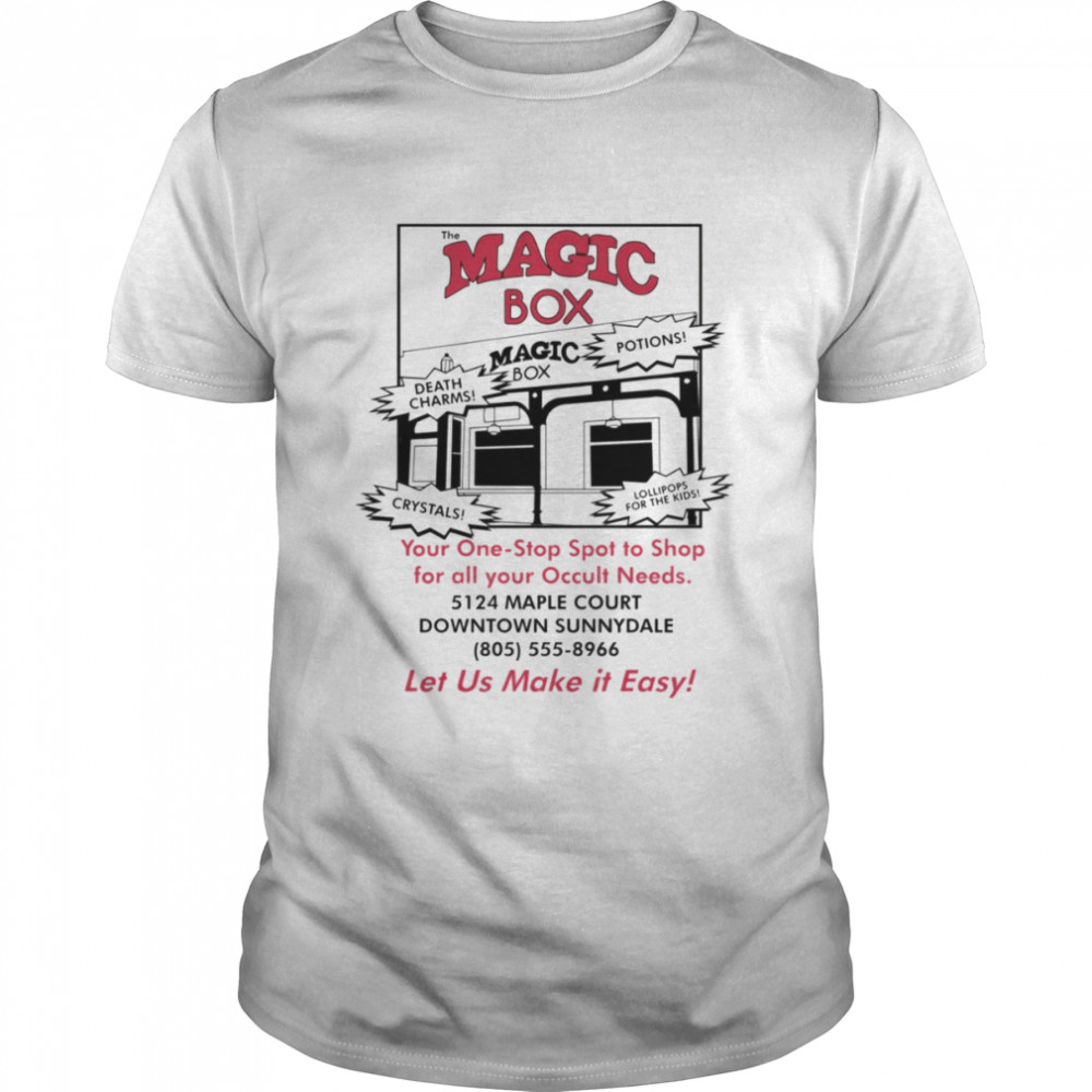 The Magic Box Sunnydale The Watcher shirt