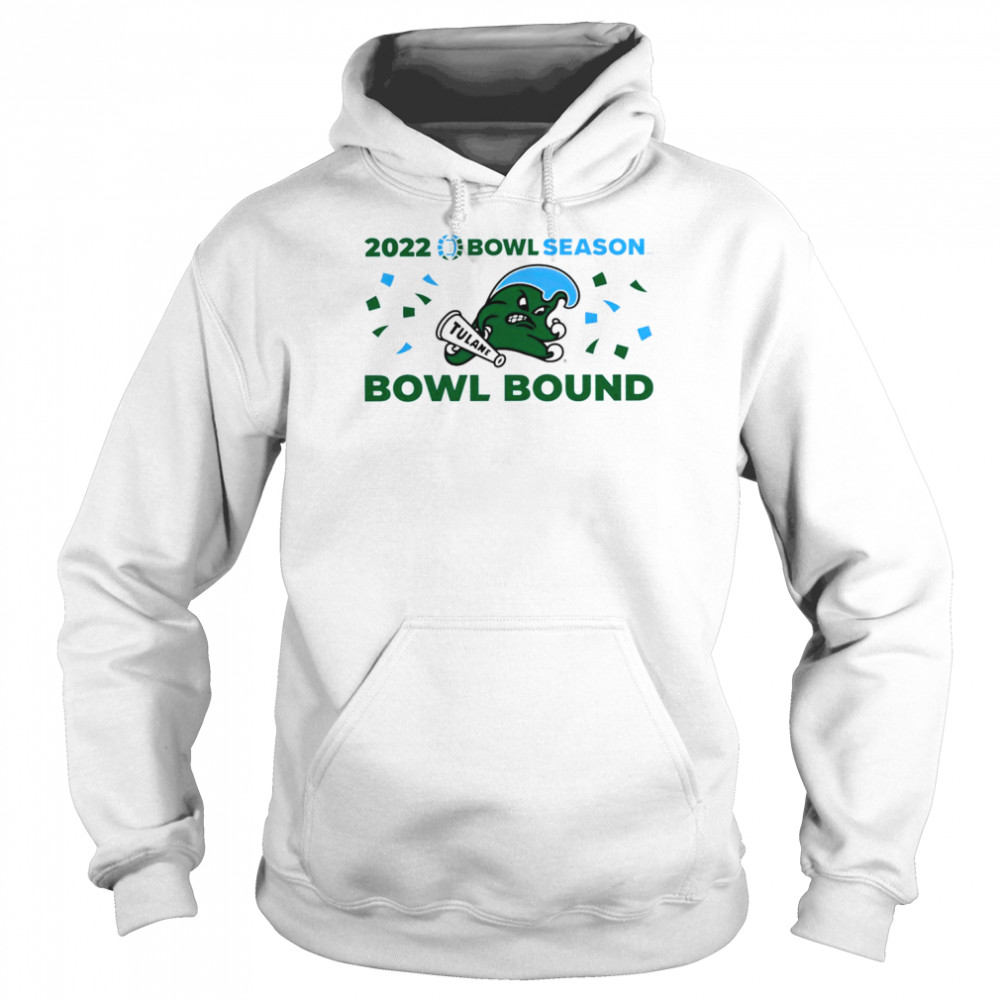 Tulane Green Wave 2022 Bowl Season Bowl Bound shirt Unisex Hoodie
