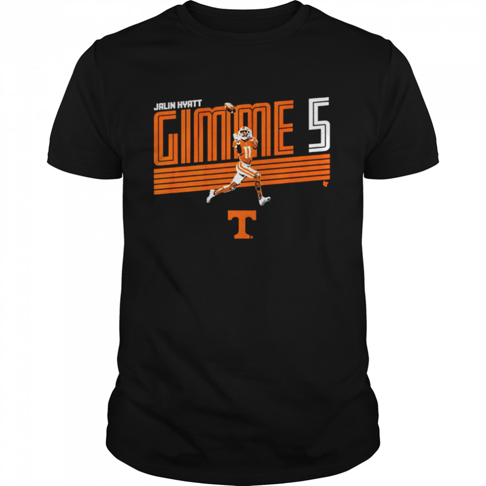 Tennessee Football Jalin Hyatt Gimme 5 Shirt
