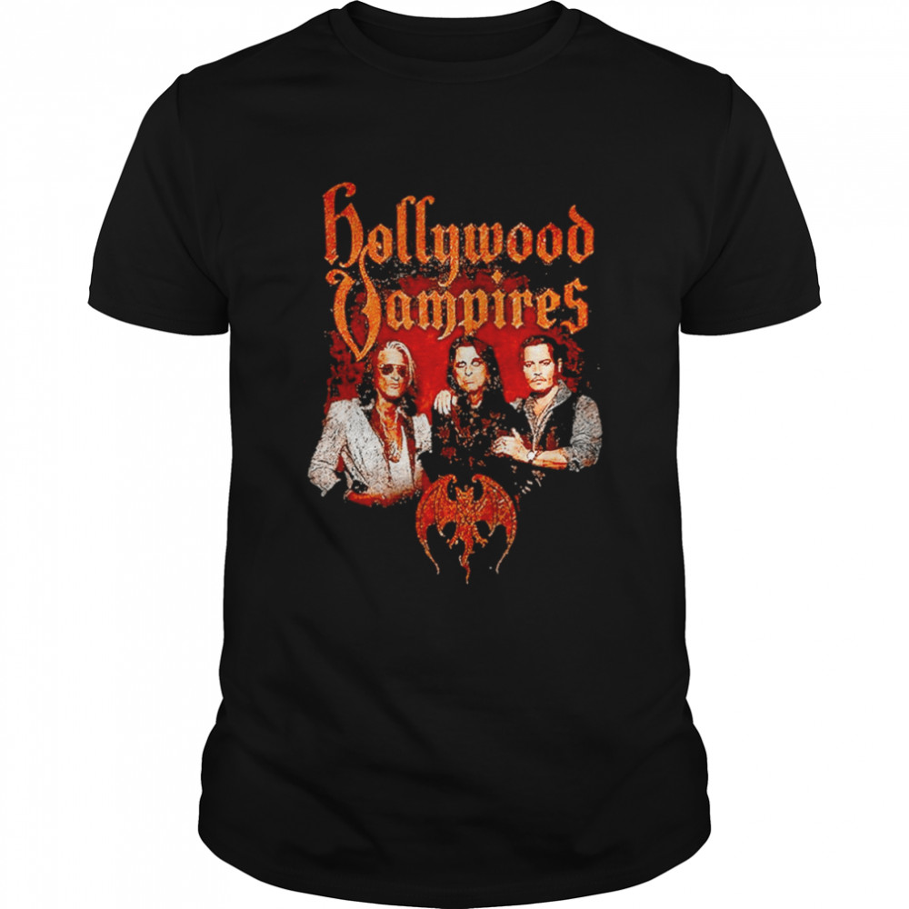 The Hollywood Vampires shirt