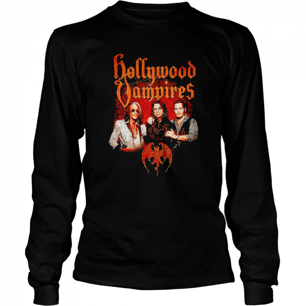 The Hollywood Vampires shirt Long Sleeved T-shirt