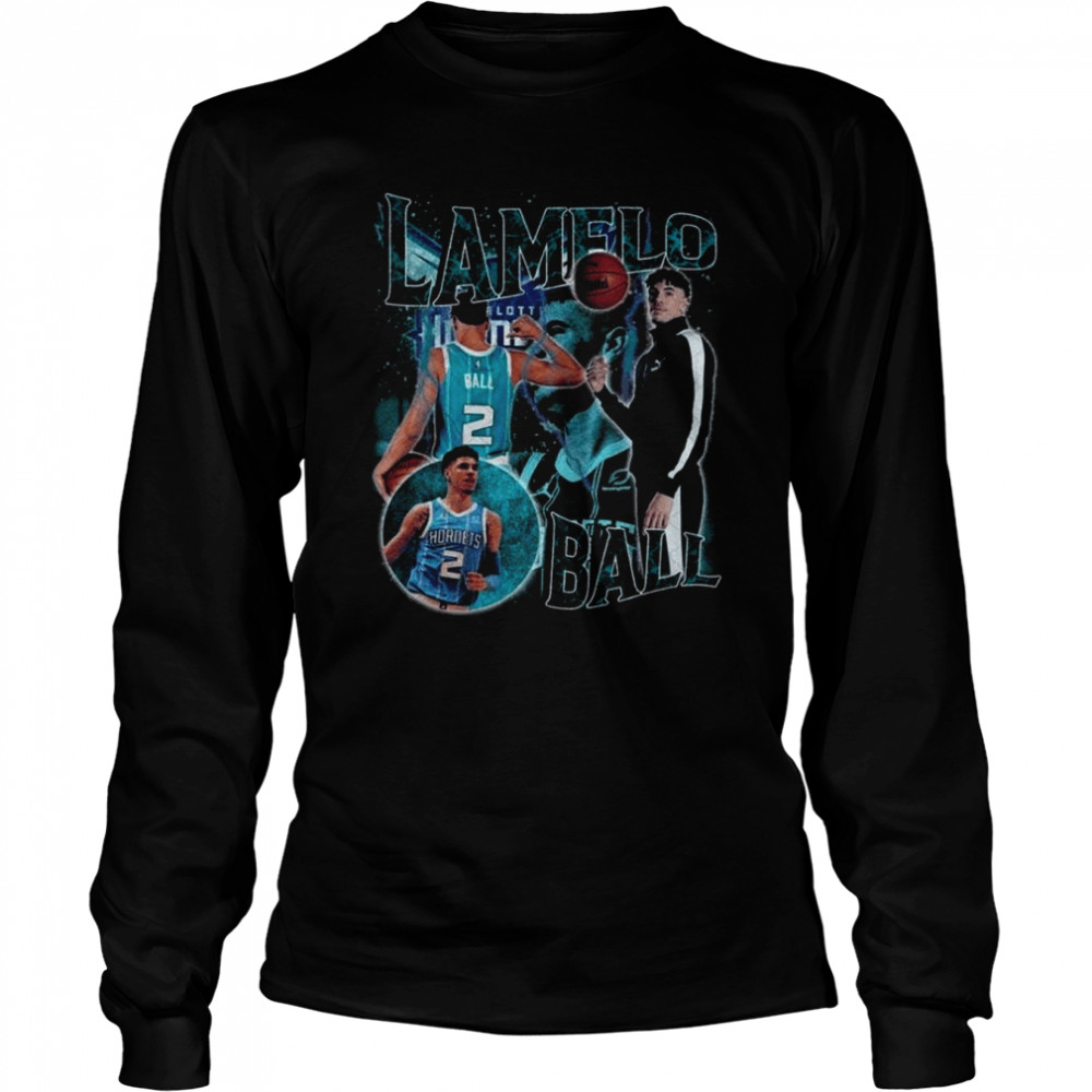 Vintage Lamelo Ball Legend Basketball shirt Long Sleeved T-shirt
