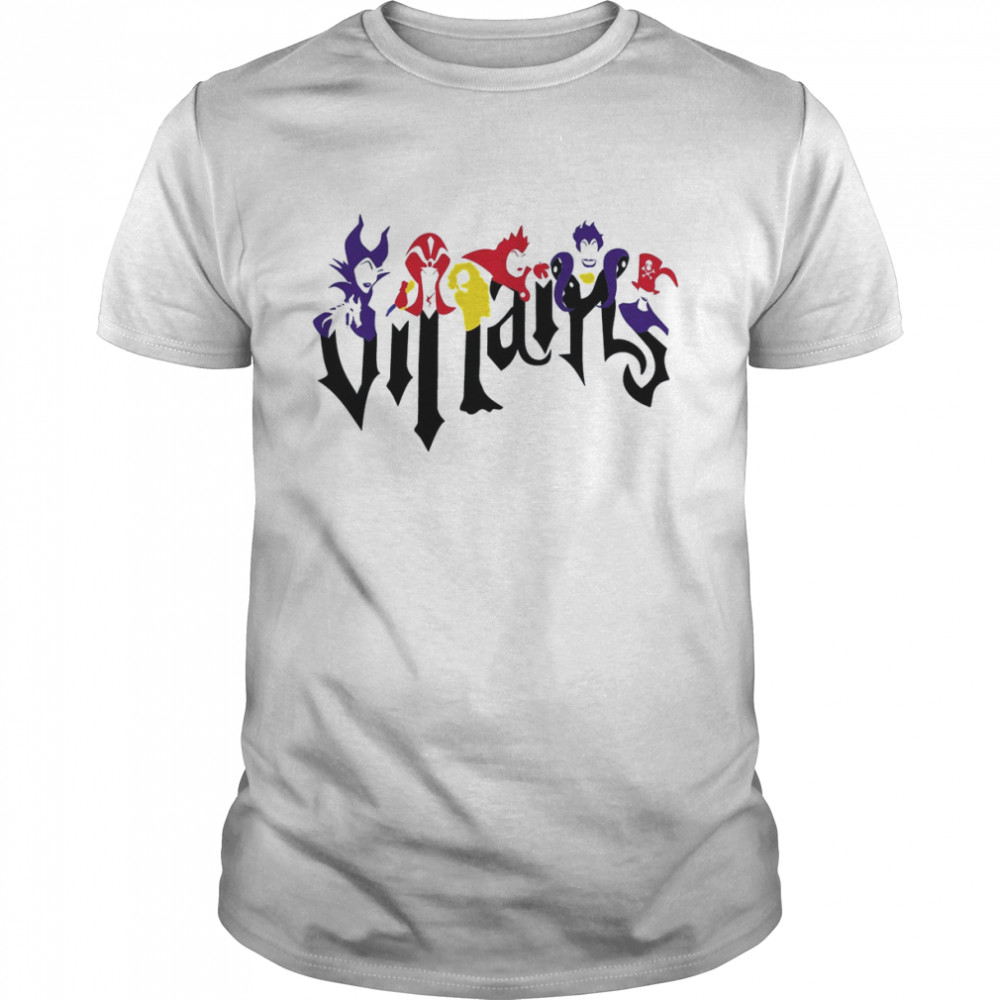 All Villains Evil Friends Halloween shirt