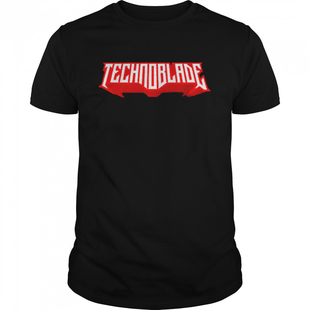 Technoblade Wordmark shirt