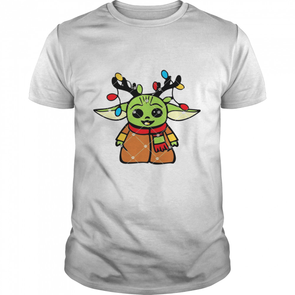 Baby Yoda Light Star Wars Baby For Kids Christmas shirt