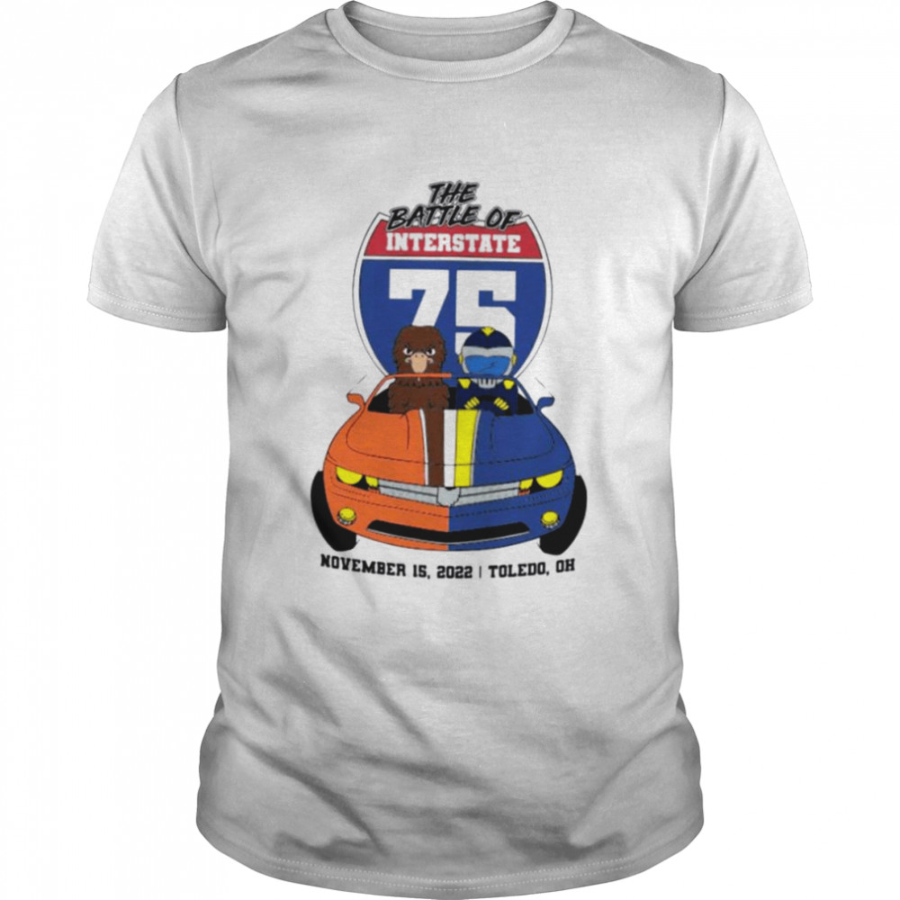 Battle of Interstate 75 Toledo Rockets football shirt