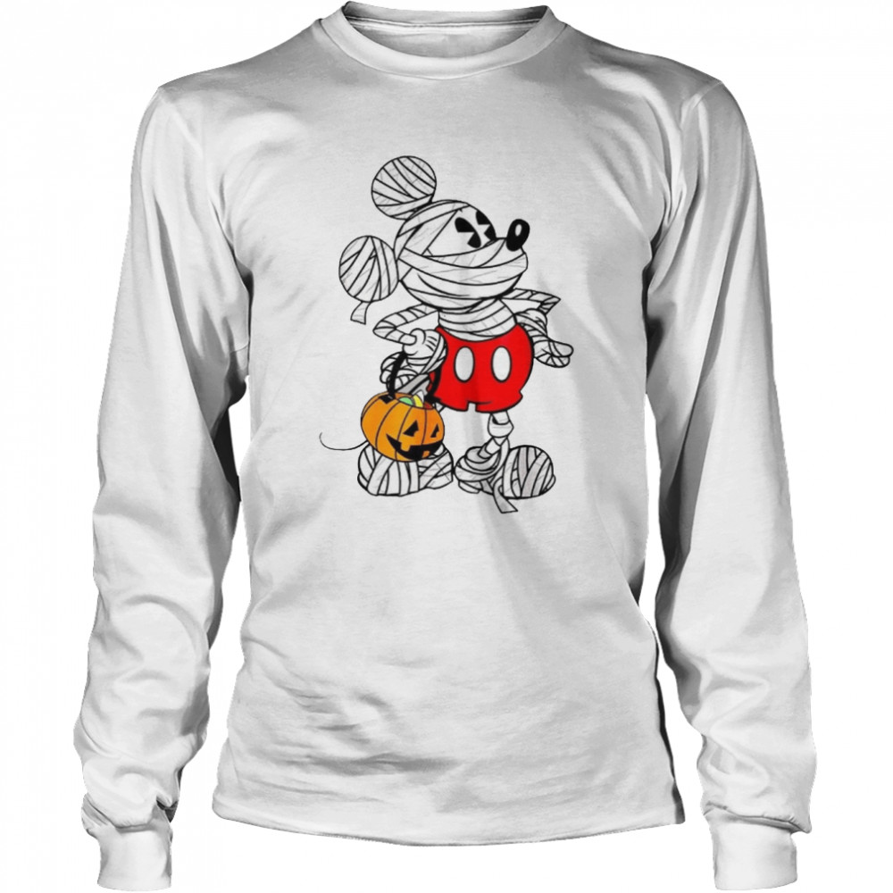 Mickey Mickey Mouse Halloween shirt Long Sleeved T-shirt