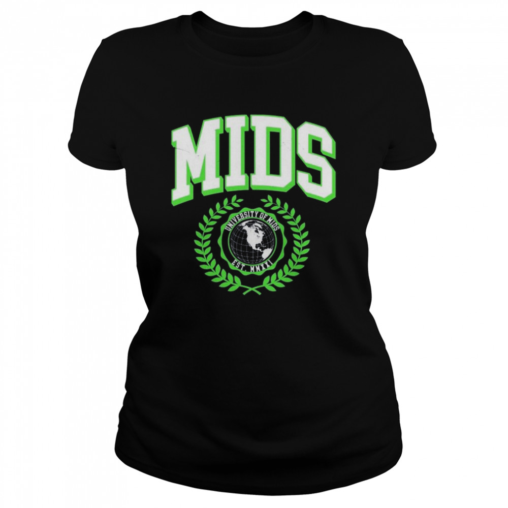 Mids University of Mds Est MMXXI shirt Classic Women's T-shirt