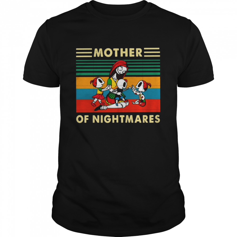 Mother Of Nightmares Sally Mom Jack And Sally Horror Movie Couple shirt