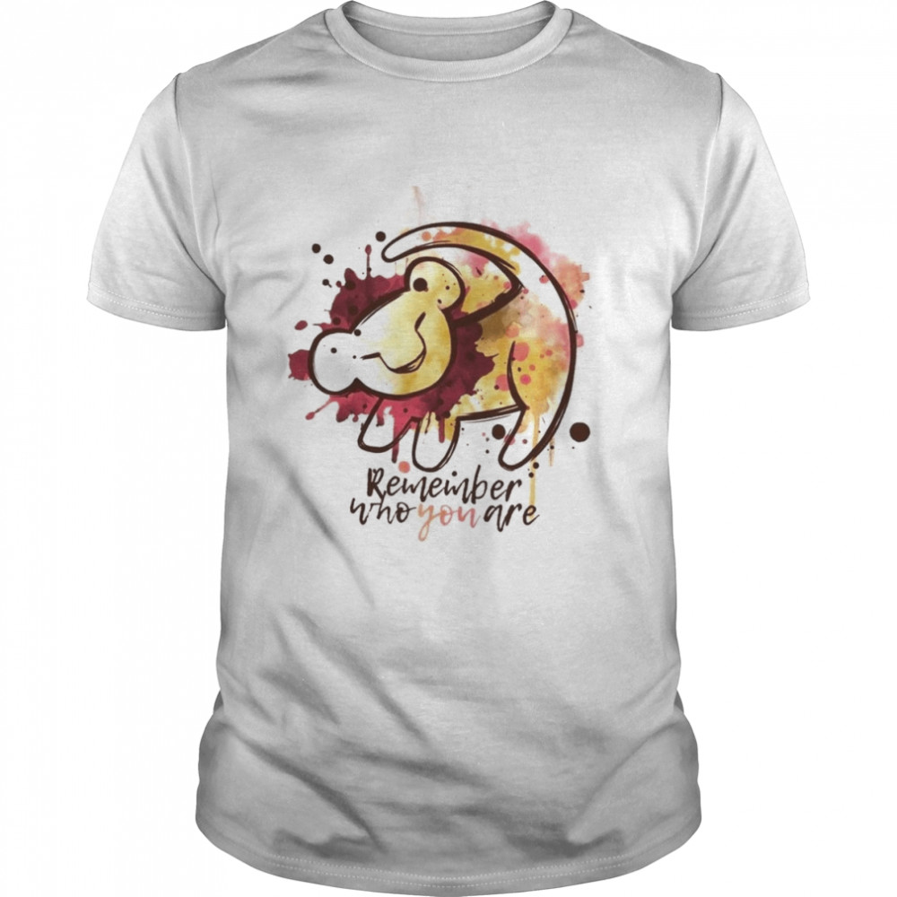 Remember Who You Are Lion King Halloween shirt