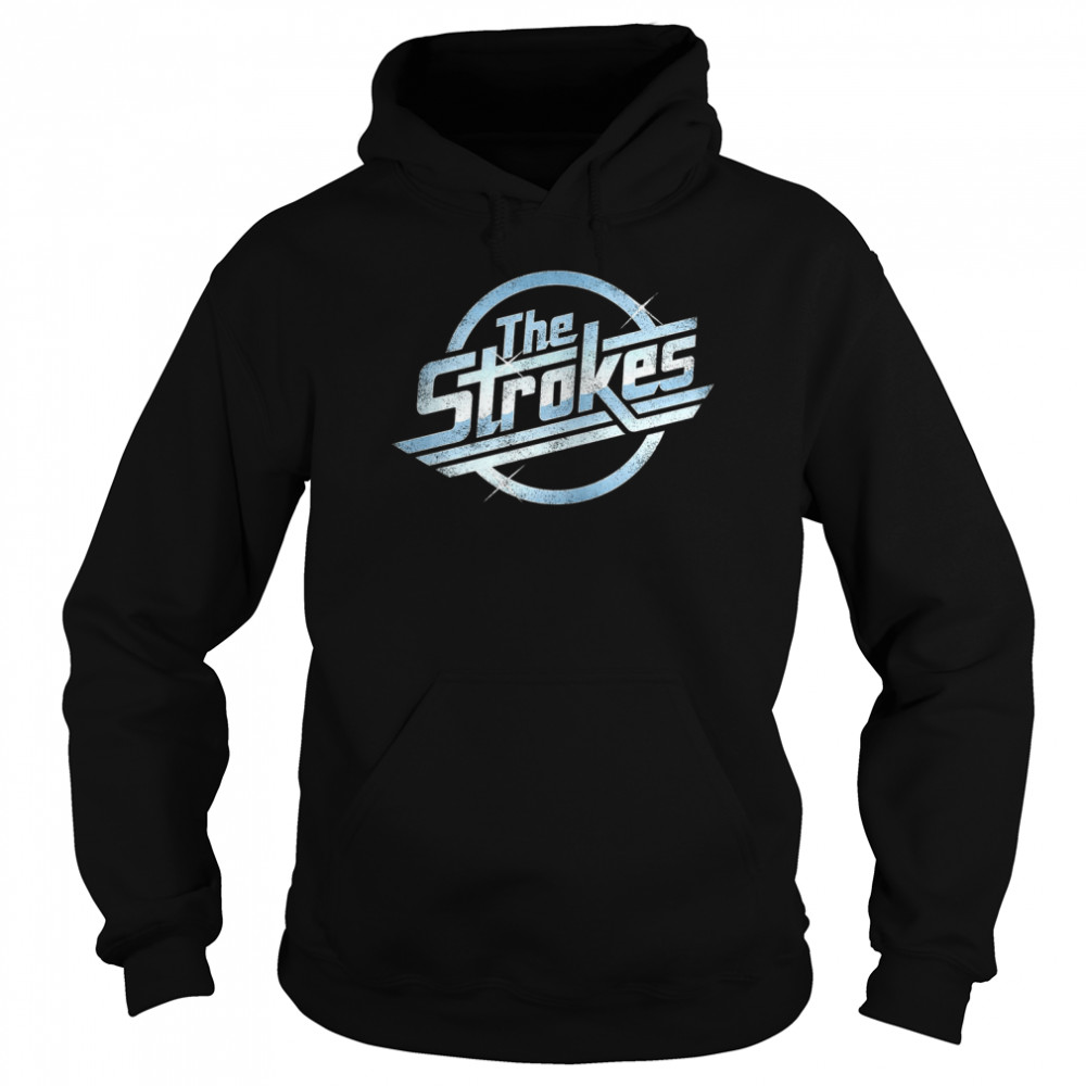 The Strokes Logo The Strokes Classic Rock Band shirt Unisex Hoodie