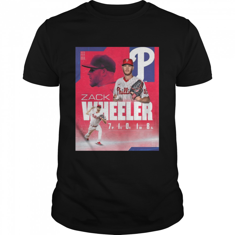 Zack Wheeler Philadelphia Phillies 2022 NLCS shirt