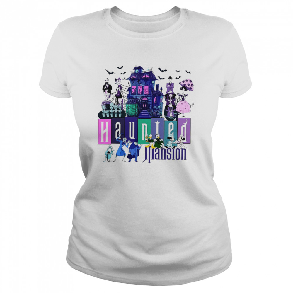 Disney The Haunted Mansion Halloween shirt Classic Women's T-shirt