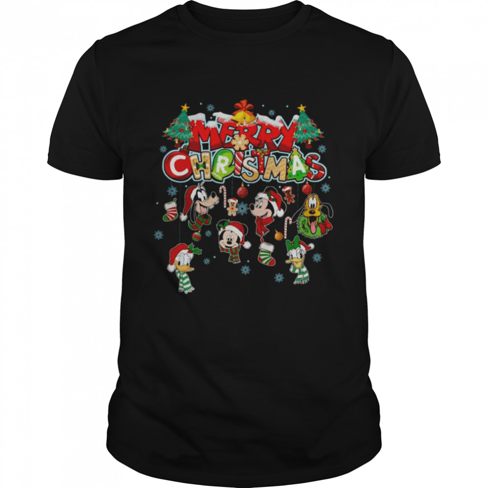 Mickey And Friends Merry Christmas shirt