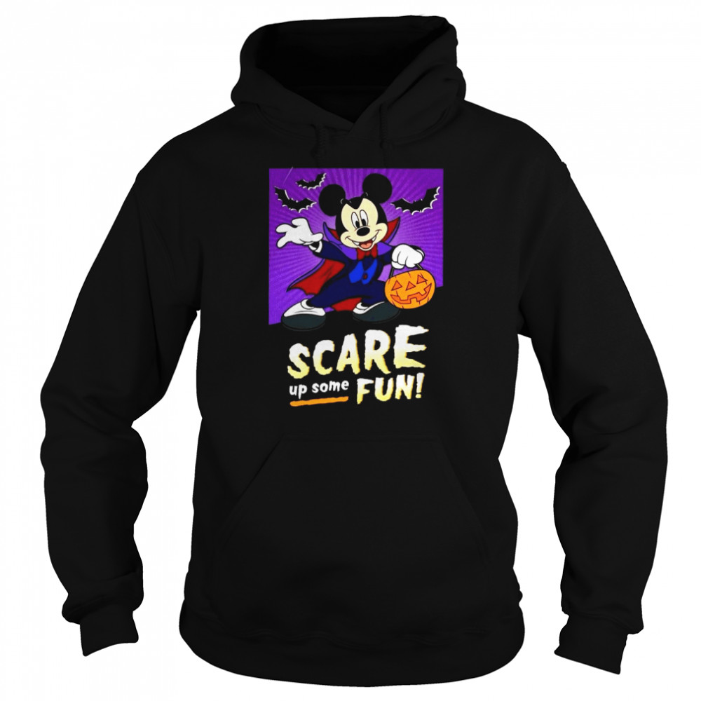 Scare Up Some Fun Mickey Mickey Mouse Halloween shirt Unisex Hoodie
