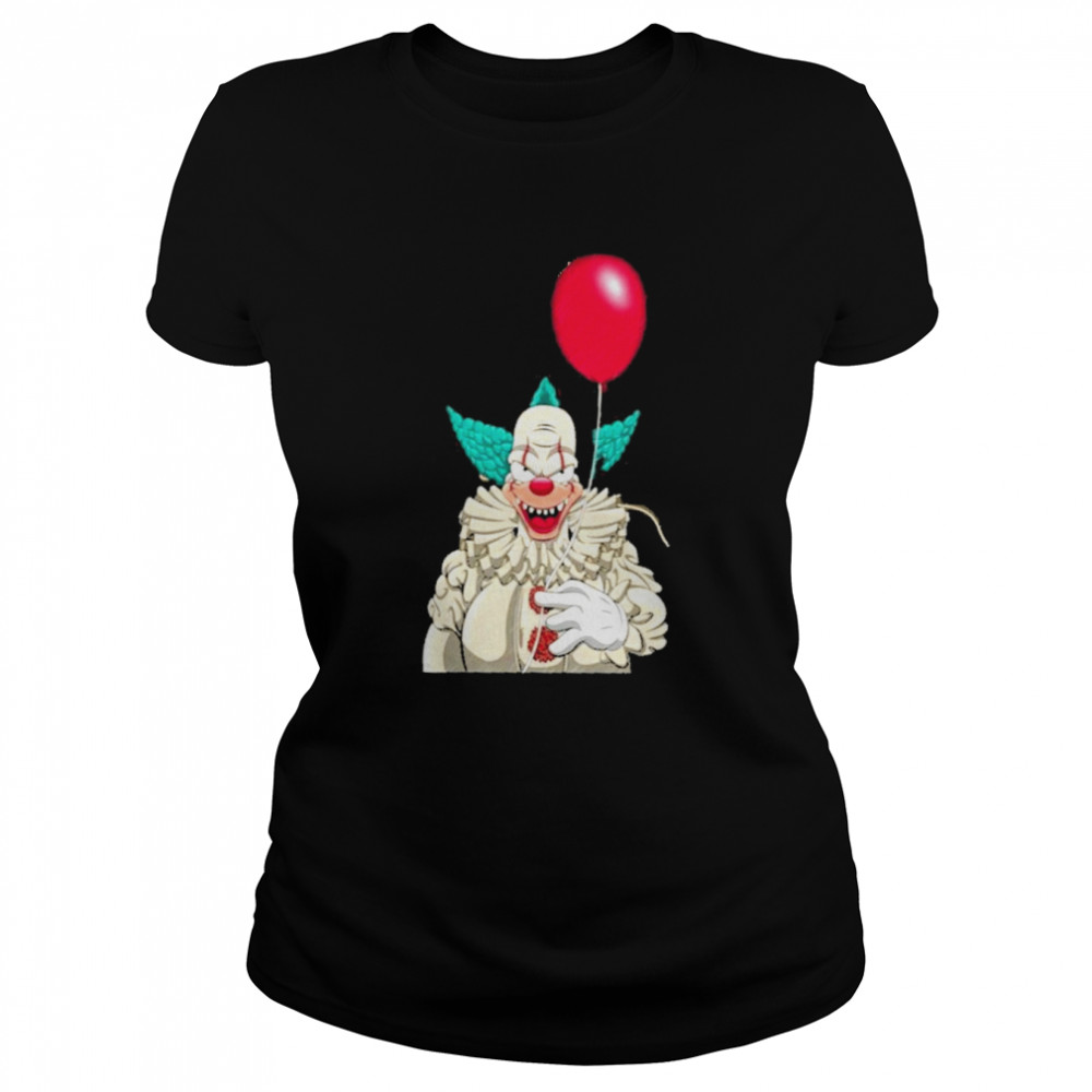 Scary Joker Halloween Classic Women's T-shirt