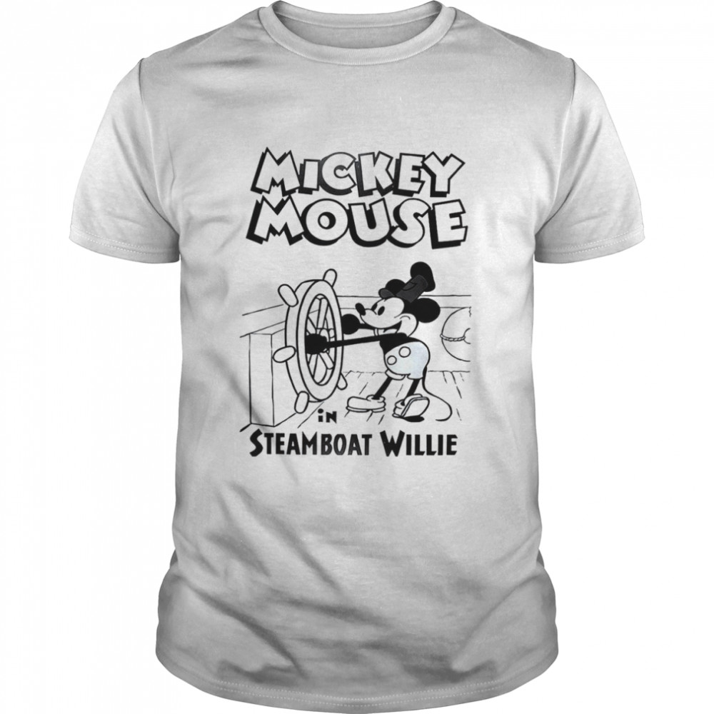 Streamboat Willie Mickey Mickey Mouse Mickey Holiday Disney shirt