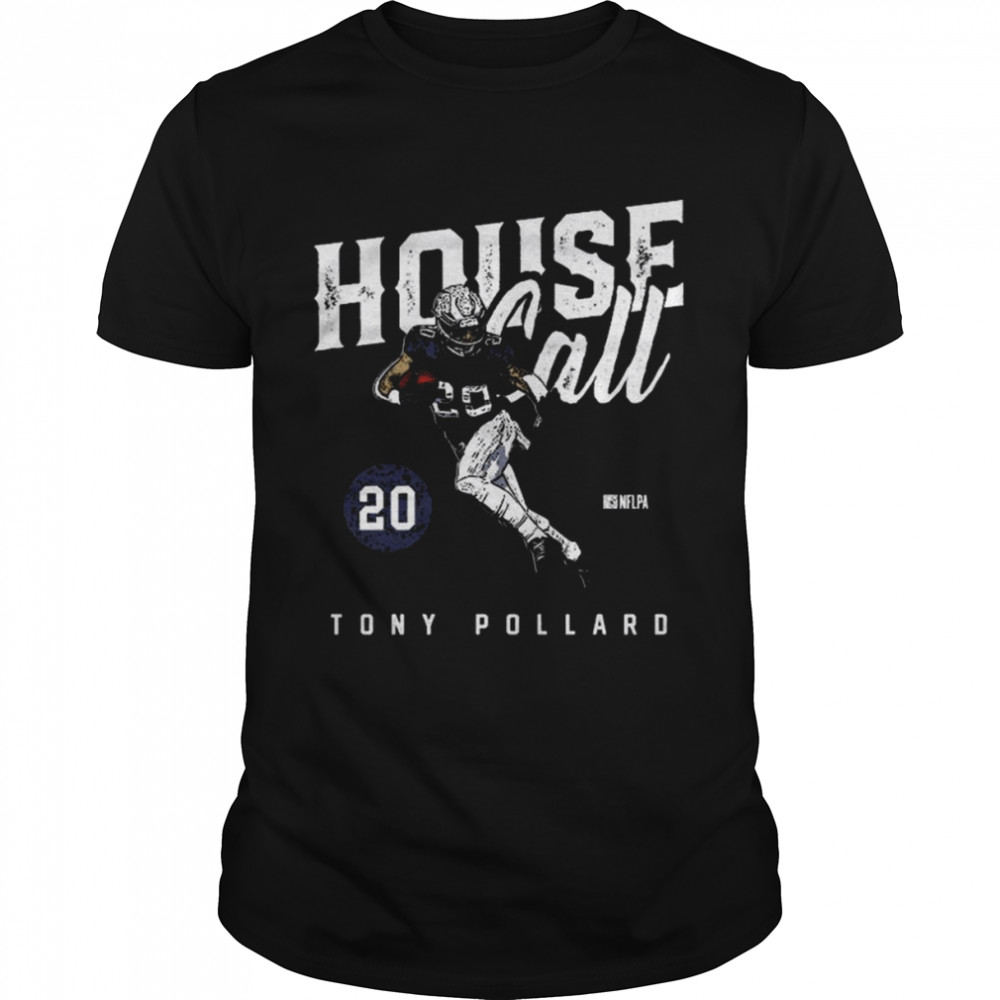 Tony Pollard Dallas House Call shirt