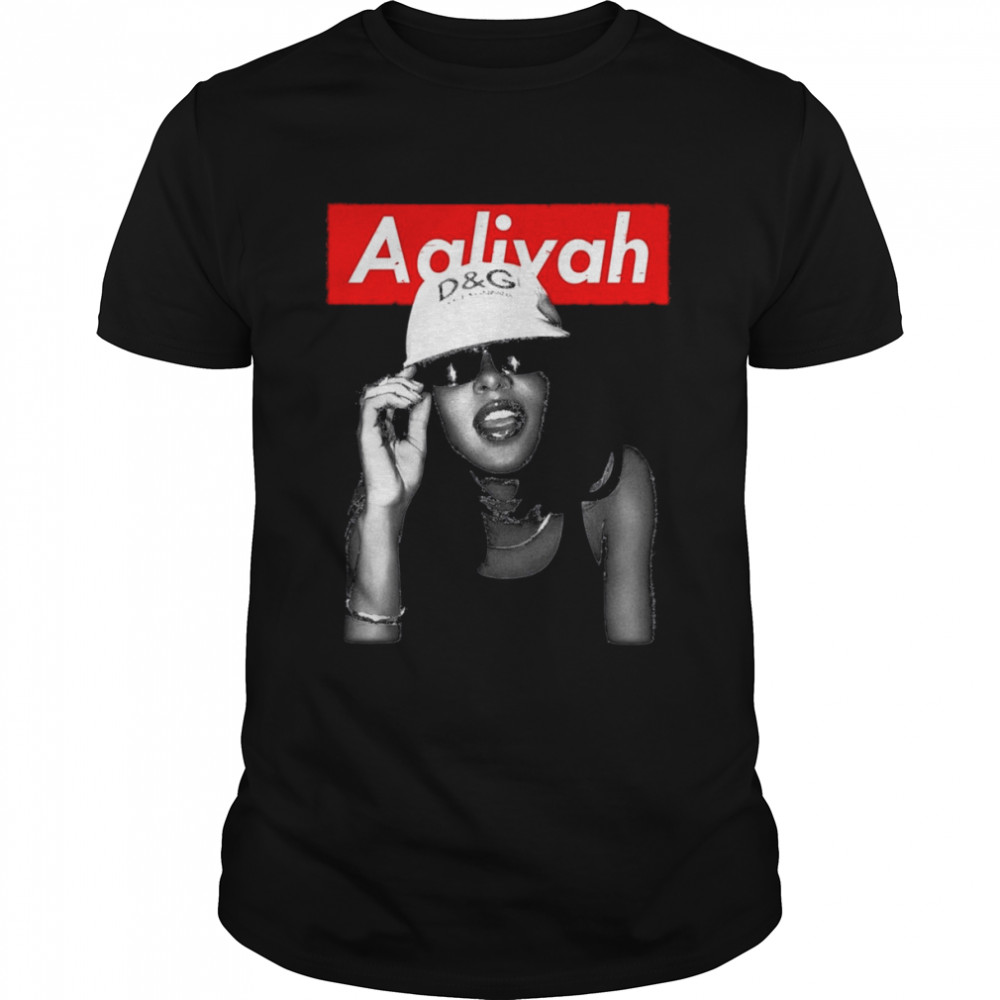 Vintage Aaliyah Music Hip Hop 90s shirt