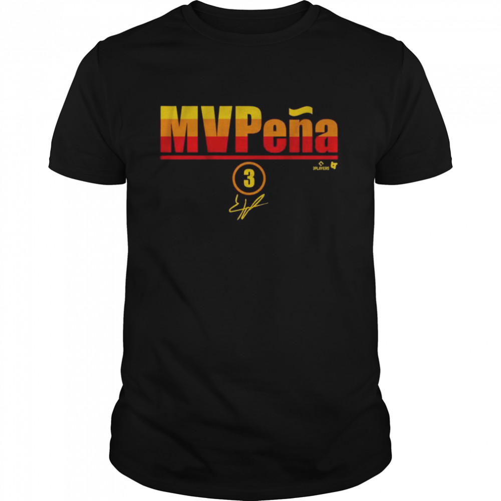 Houston Astros Jeremy Peña MVPeña signature shirt