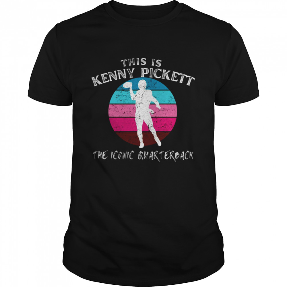 Kenny Pickett Pittsburgh Football Vintage Pink Blue shirt