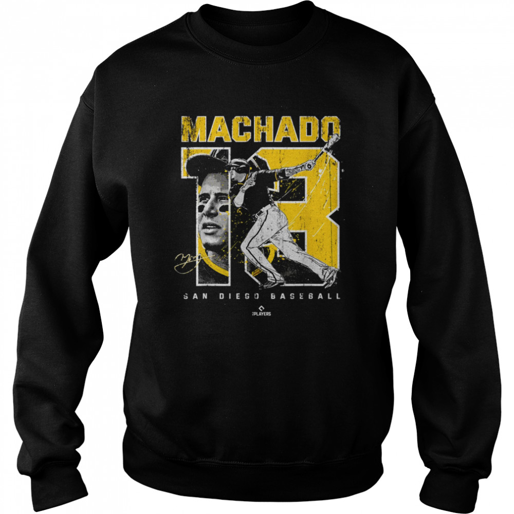  San Diego Padres Manny Machado T-Shirt, Short Sleeve,  Baseball Jersey, #13, Player Profile Fan, Sports, Plain, Everyday Wear, Pro  Uniform, Amateur, Game Prayer, Professional Baseball, Practice Wear,  Support, Thin, Unisex, Comfortable