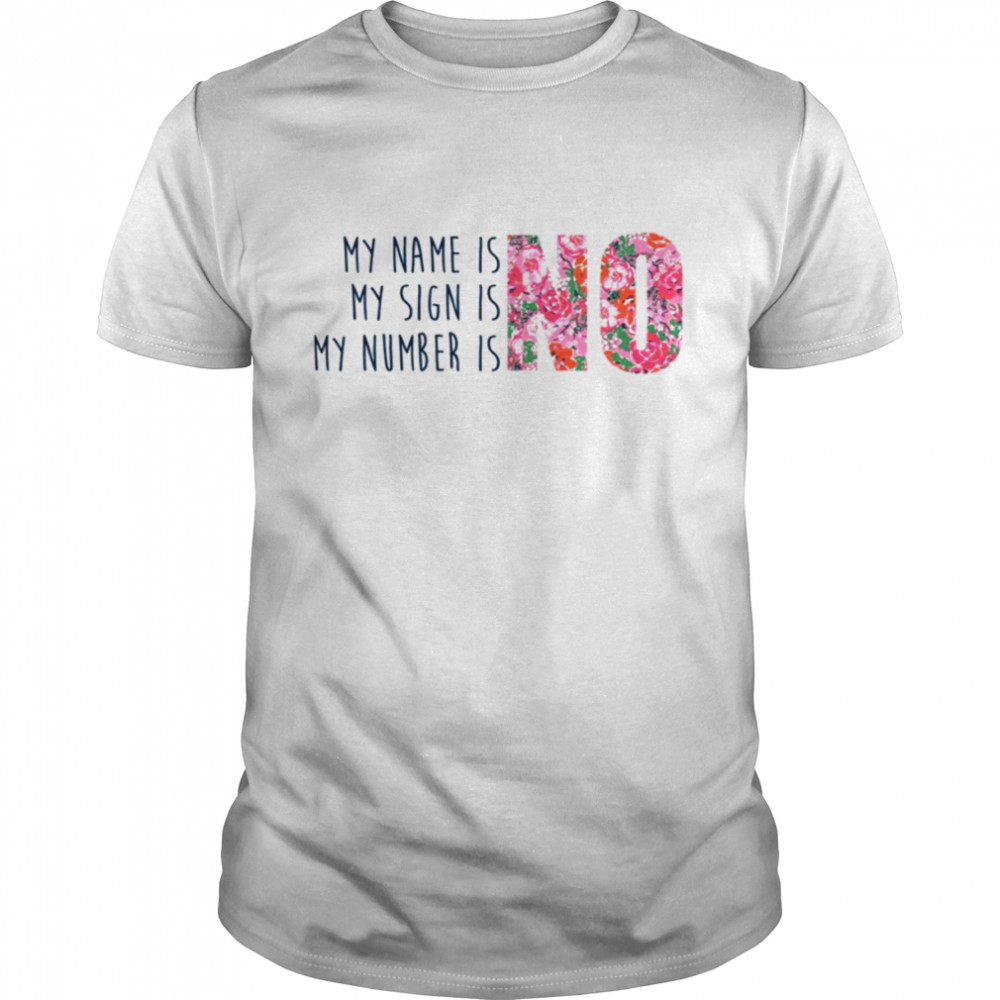 My Name Is No Carly Rae Jepsen shirt