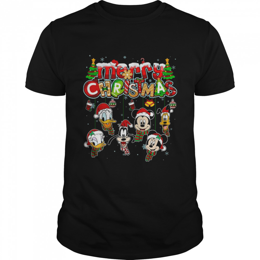 Disney Mickey and Friends Christmas Shirts