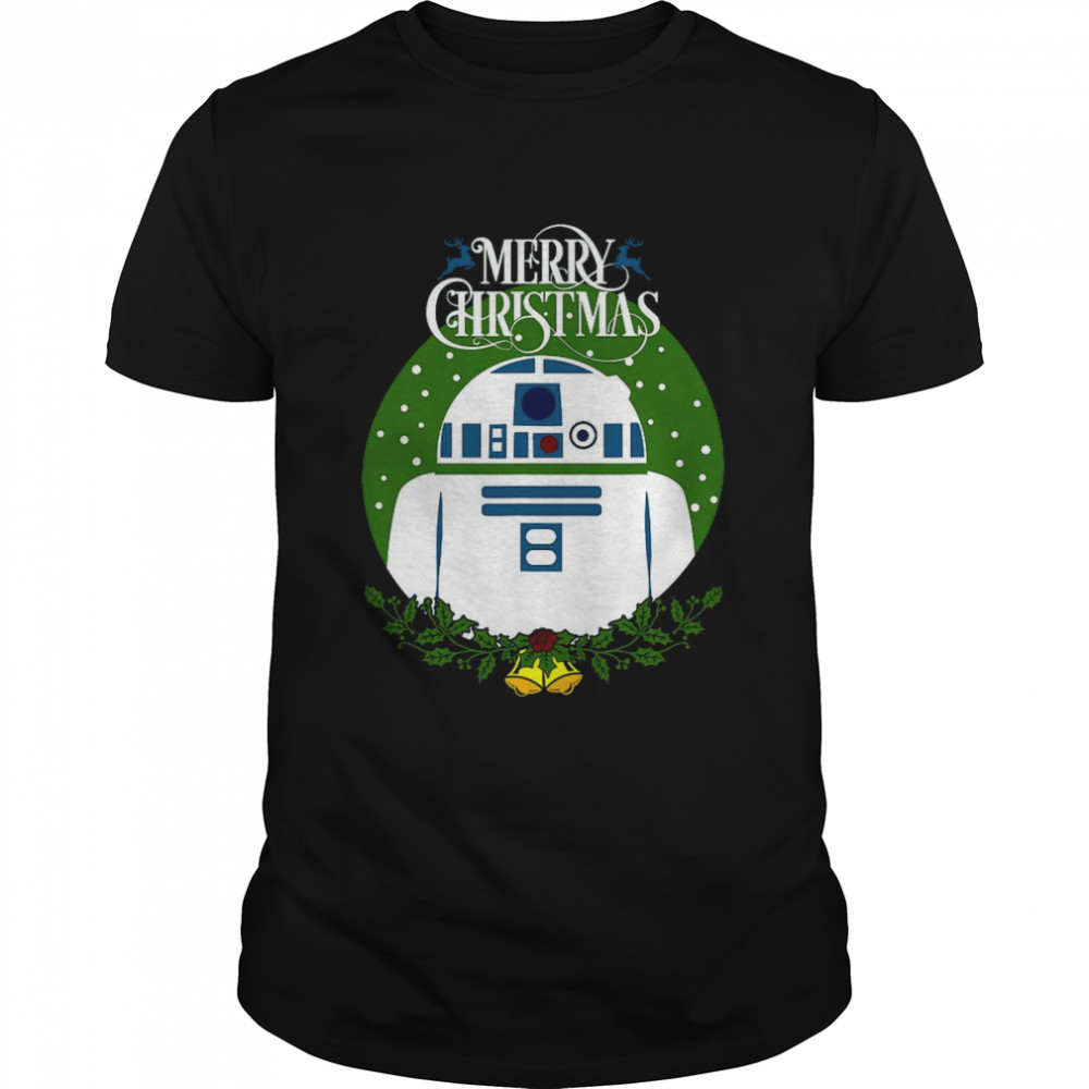 Star Wars Merry Christmas Wreath Bells T-Shirt