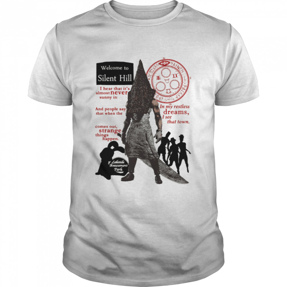 Welcome To Silent Hill shirt Classic Men's T-shirt
