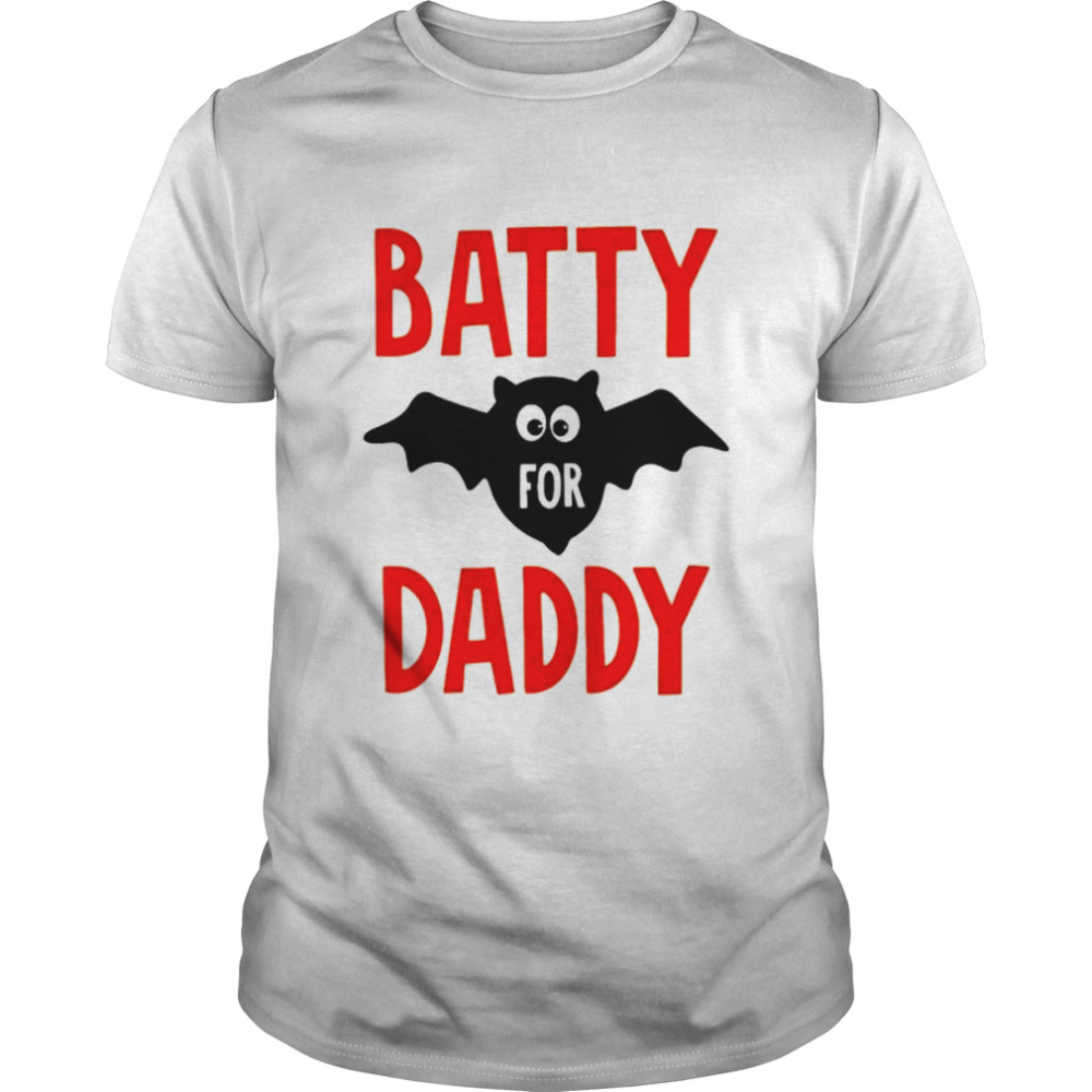 Batty For Daddy Halloween T-shirt Classic Men's T-shirt
