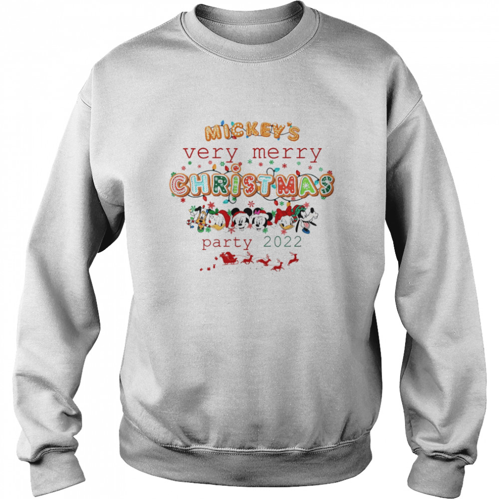 Disney Mickey and Friends Christmas shirt Unisex Sweatshirt