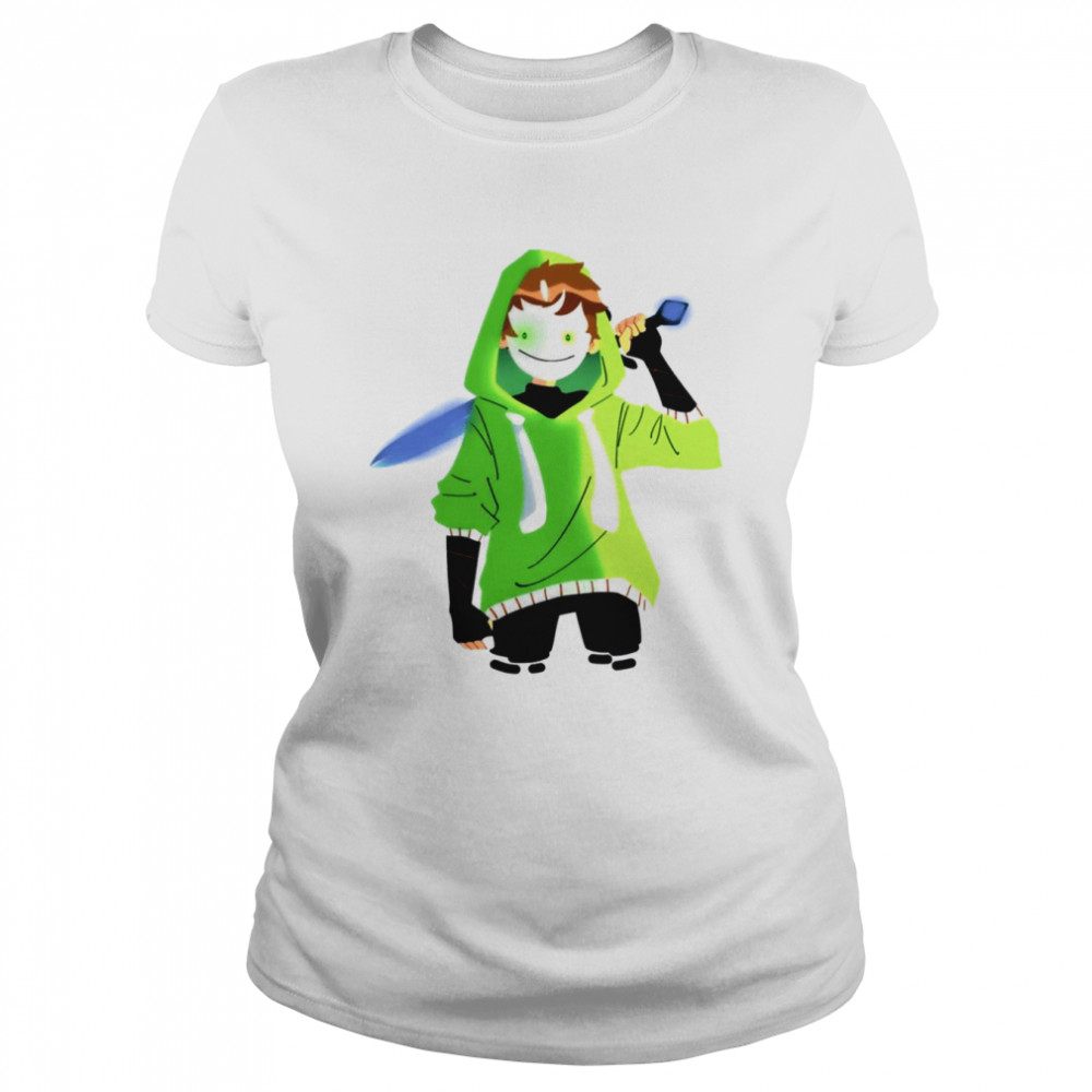 Dnf Cute Animated Fanart Dream Streamer shirt Classic Women's T-shirt