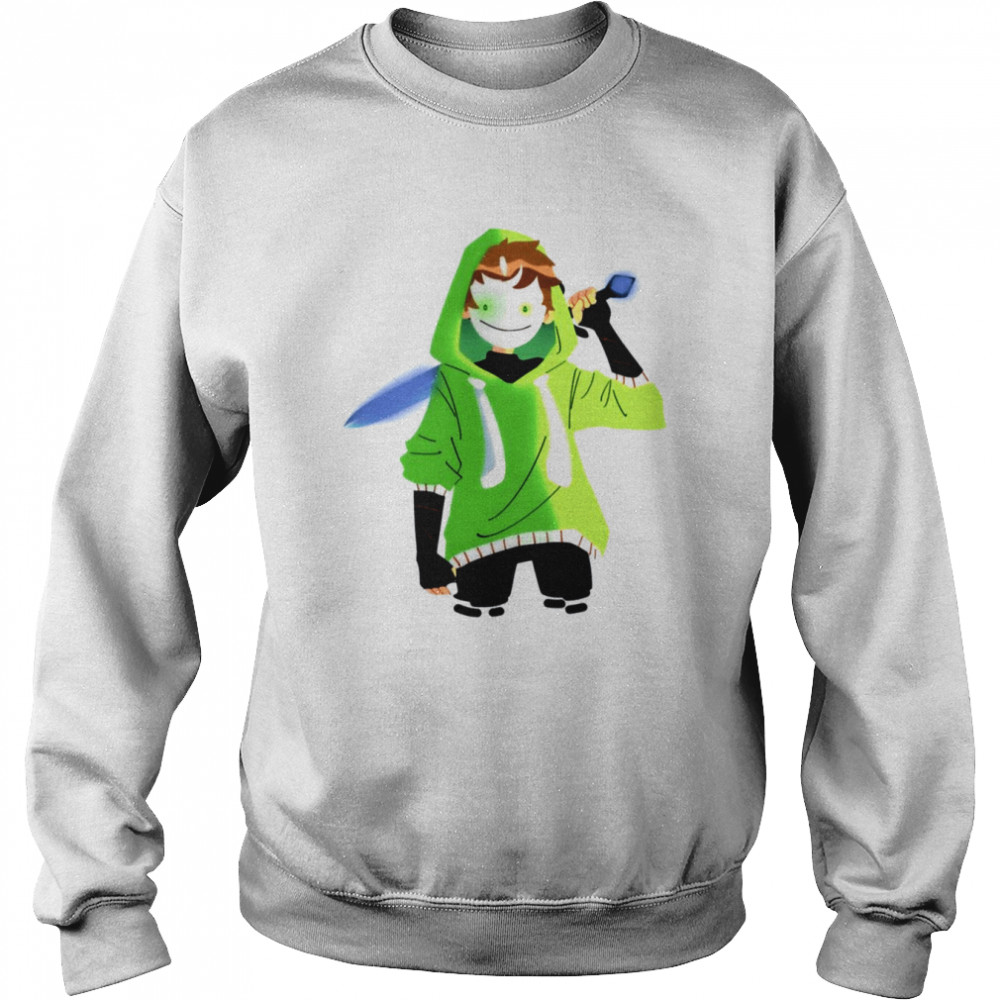Dnf Cute Animated Fanart Dream Streamer shirt Unisex Sweatshirt