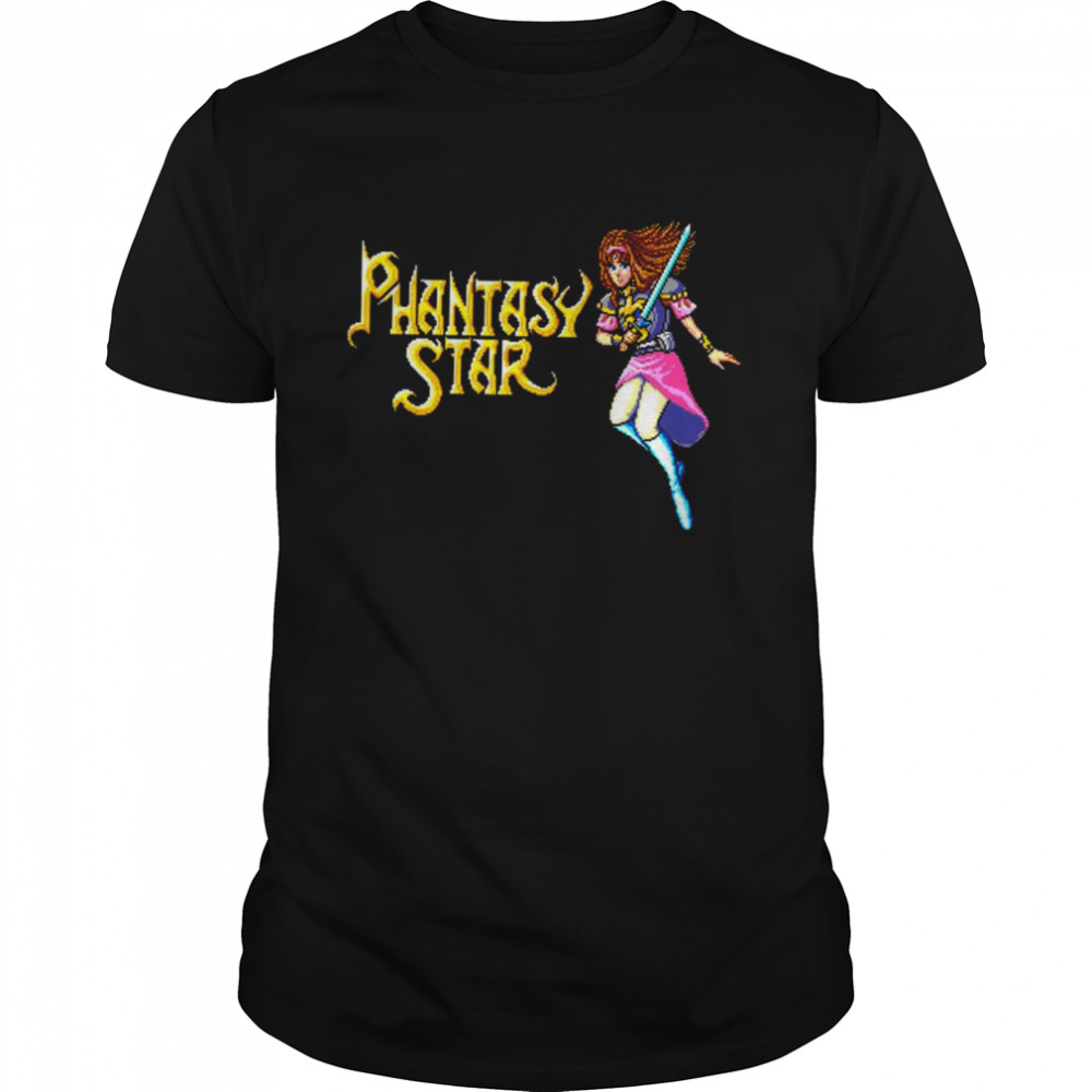 Genesis Title Screen Phantasy Star Online shirt