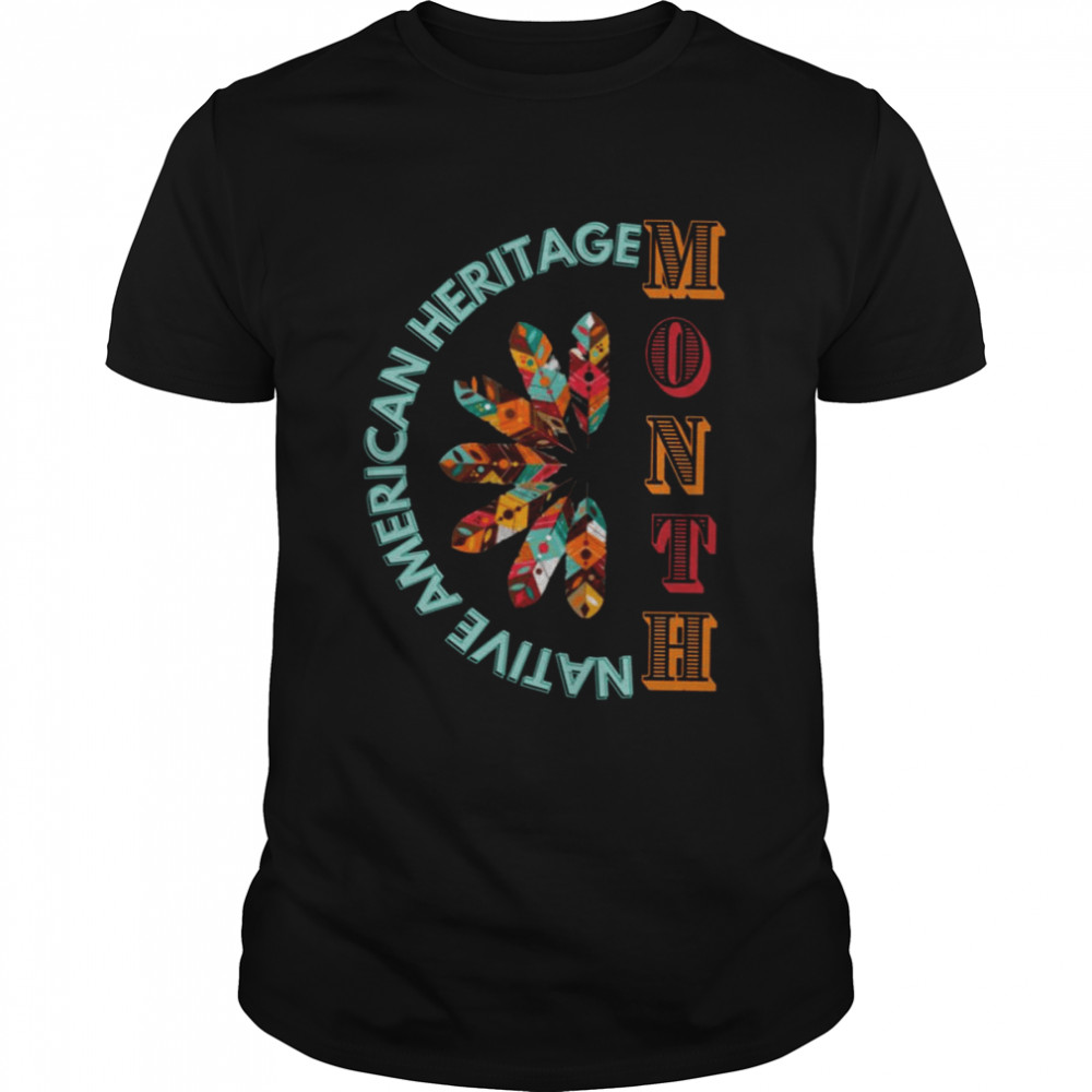 Indians Design Native America Heritage Month shirt