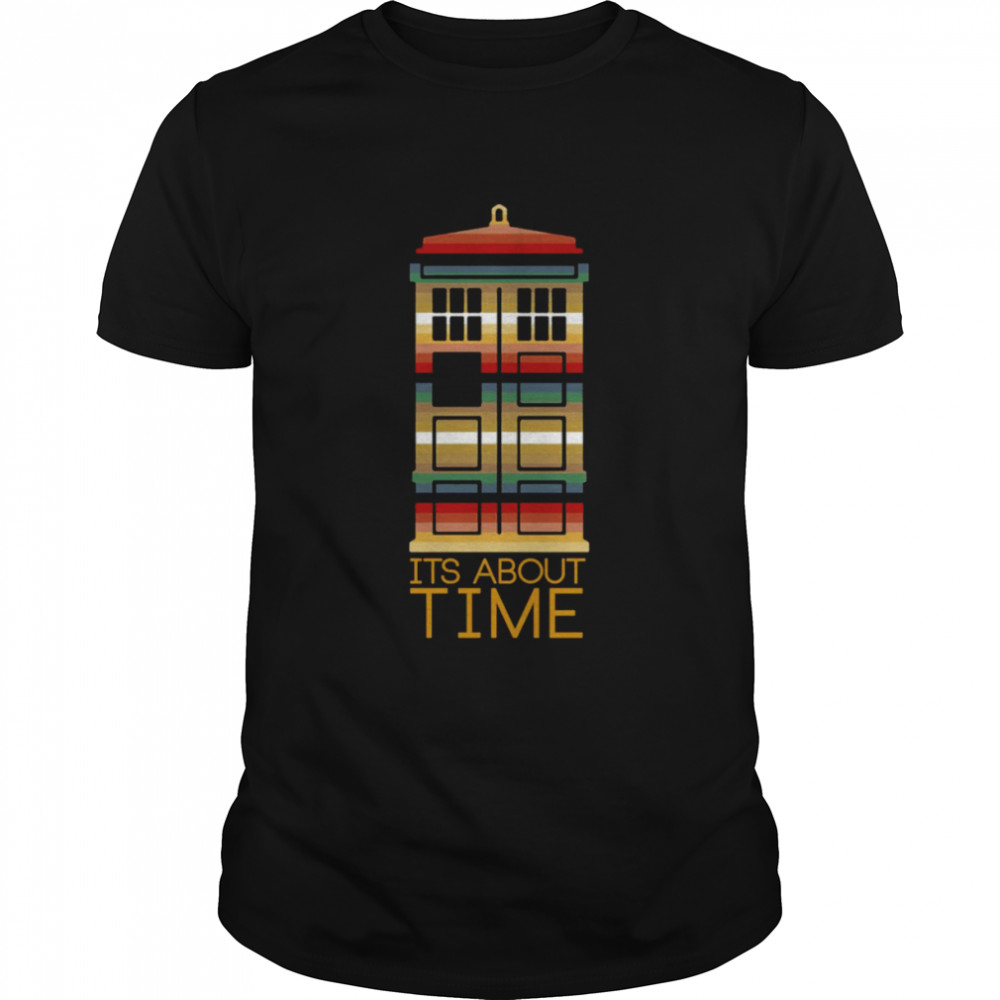 It’s About Time Jodie Whittaker Doctor Who shirt