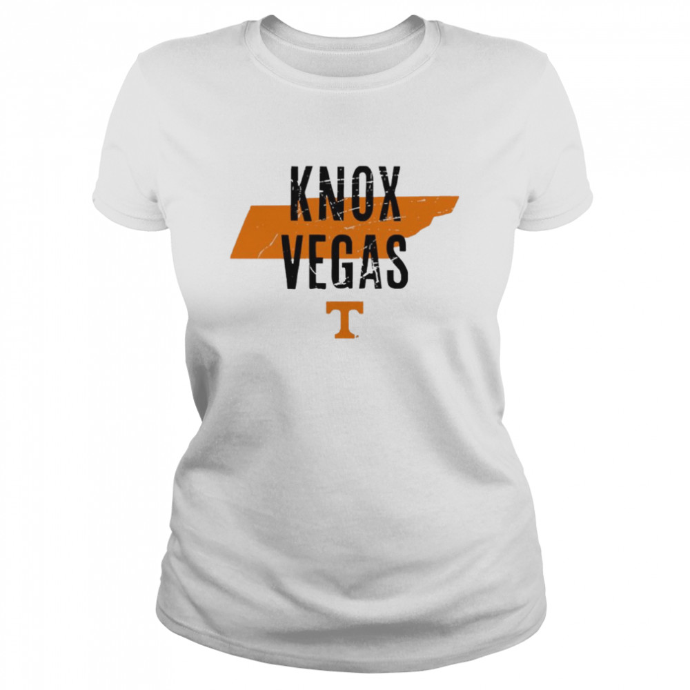 Tennessee Volunteers Hometown Knox Vegas shirt Classic Women's T-shirt