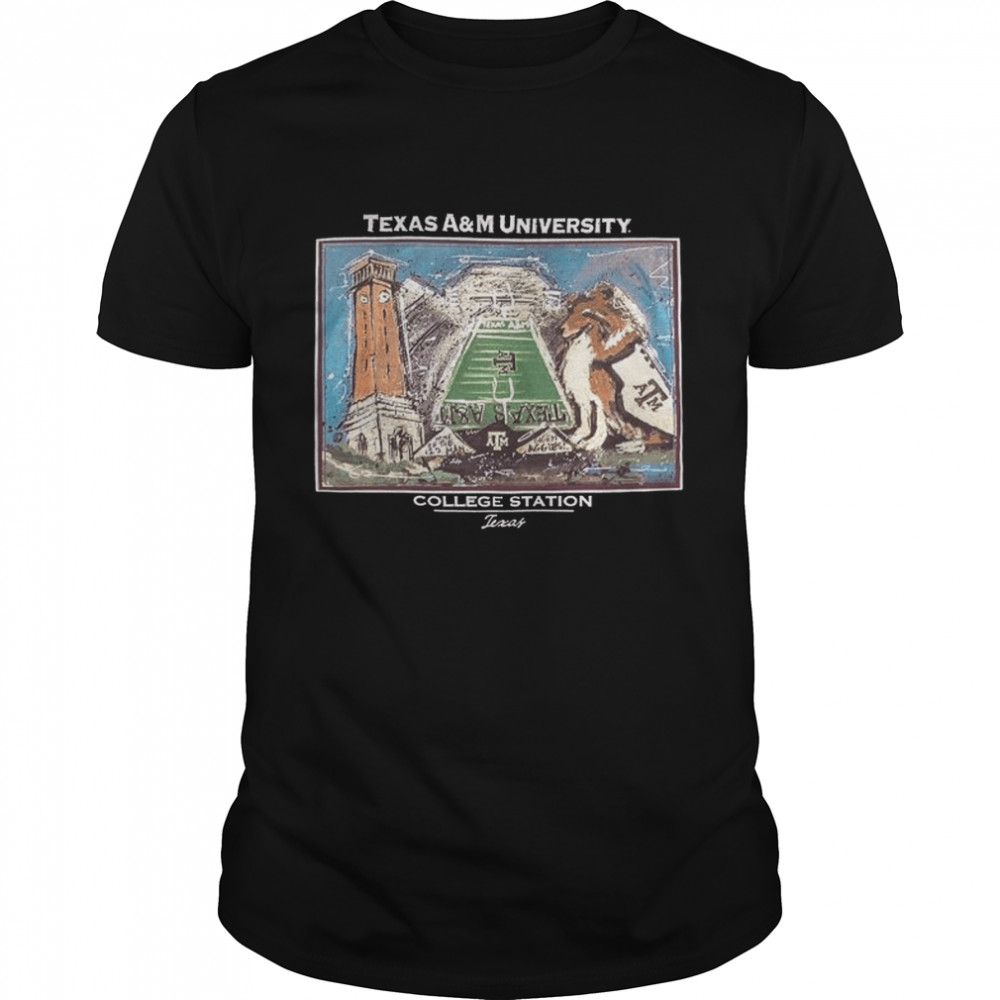 Texas A&M University College Stadium Texas shirt