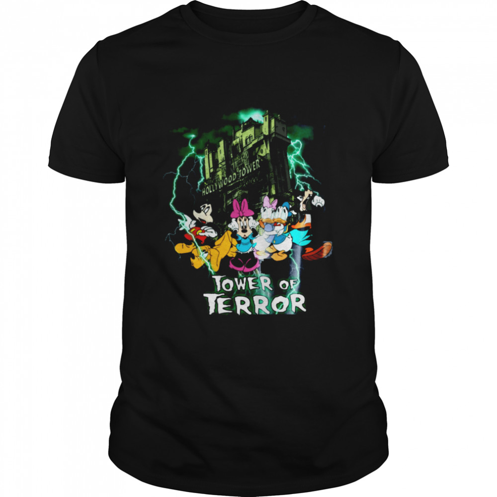 Tower Of Terror The Twilight Zone Halloween Disney Mickey’s Not So Scary shirt