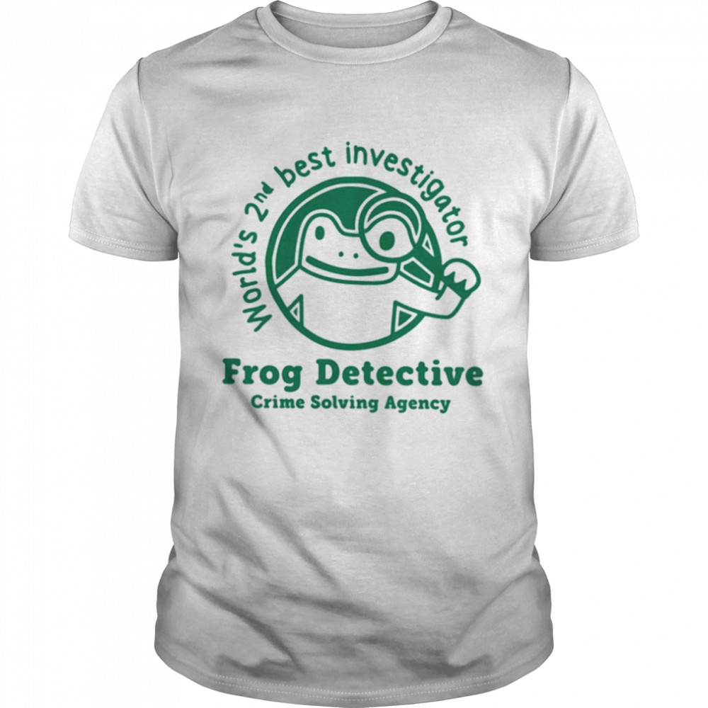 World’s 2nd best investigator fog detective T-shirt