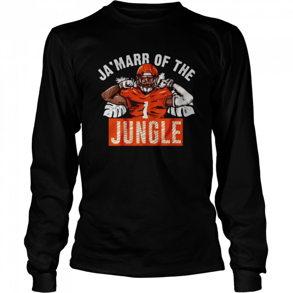 #1 Ja’marr Of The Jungle Ja’marr Chase shirt Long Sleeved T-shirt